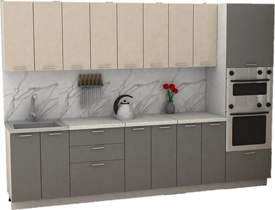 Кухонный гарнитур Eligard Lion 3.0 без столешницы - фото