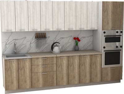 Кухонный гарнитур Eligard Lion 3.0 без столешницы - фото