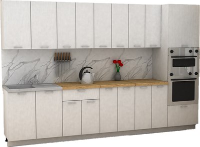 Кухонный гарнитур Eligard Lion 3.2 без столешницы - фото