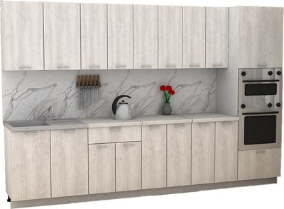 Кухонный гарнитур Eligard Lion 3.2 без столешницы - фото