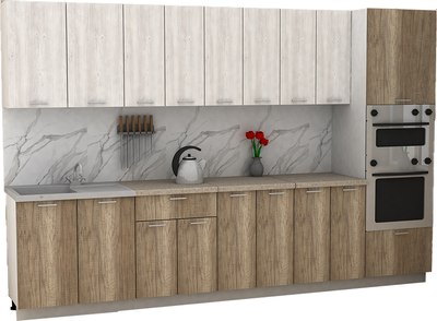 Кухонный гарнитур Eligard Lion 3.2 без столешницы - фото