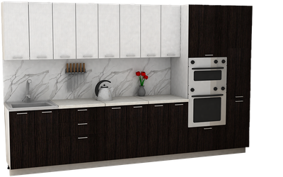 Кухонный гарнитур Eligard Lion 3.4 без столешницы - фото