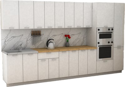 Кухонный гарнитур Eligard Lion 3.6 без столешницы - фото