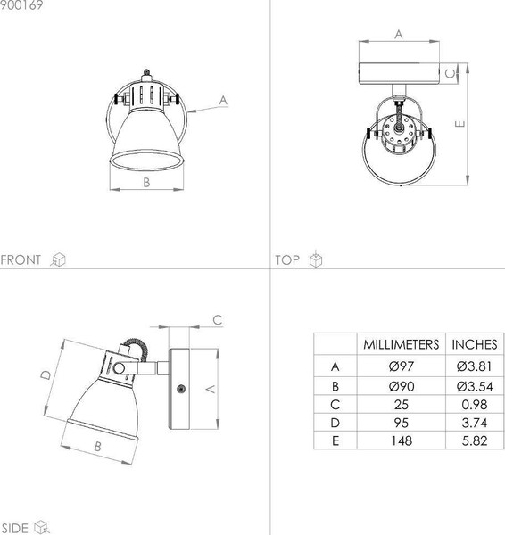 Спот Eglo Seras 900169