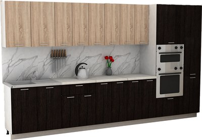 Кухонный гарнитур Eligard Lion 3.6 без столешницы - фото