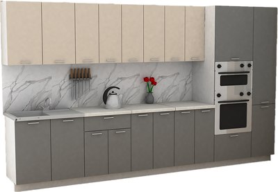 Кухонный гарнитур Eligard Lion 3.6 без столешницы - фото