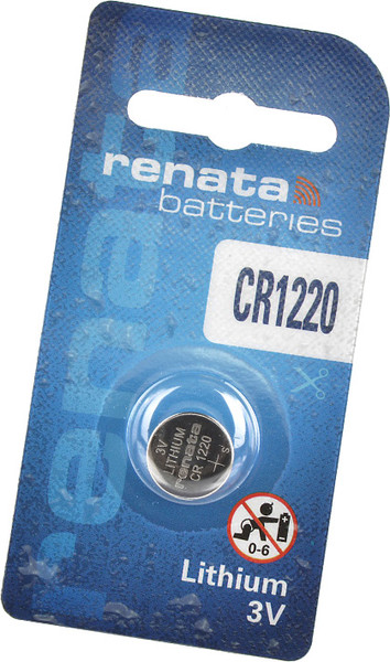 Батарейка Renata CR1220 BL1 / БЛ14460 - фото