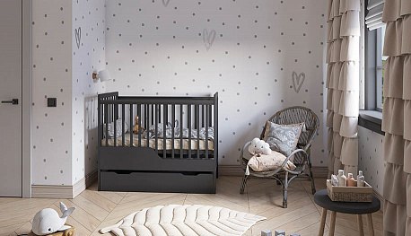 Детская кроватка Polini Kids Simple 310-03 / 0003140-09
