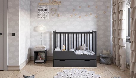 Детская кроватка Polini Kids Simple 310-03 / 0003140-09