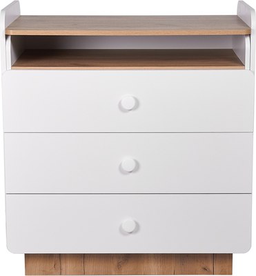 Комод пеленальный Polini Kids Ameli 3010 / 0002761.174 (белый/дуб крафт золотой)