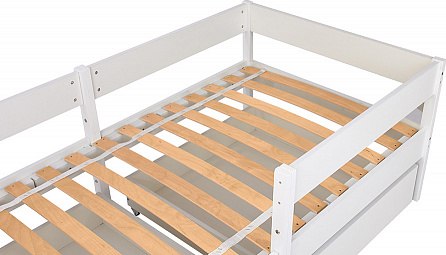 Кровать-чердак детская Polini Kids Simple 3435 с ящиками / 0002803.9