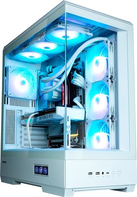 Корпус для компьютера Zalman P50 DS White - фото