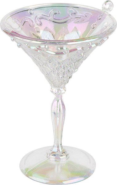 Елочная игрушка Волшебная страна Бокал / 108597 - фото