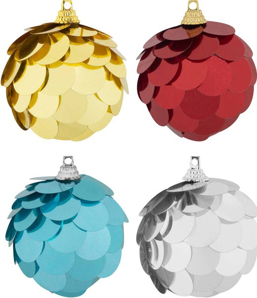 Набор шаров новогодних Волшебная страна SYPMQC-0324024 / 108501 - фото