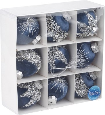 Набор шаров новогодних Волшебная страна SYQB-0124058 / 108514