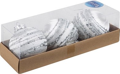 Набор шаров новогодних Волшебная страна SYQB-0124045 / 108666 - фото