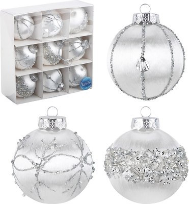 Набор шаров новогодних Волшебная страна SYQB-0124050 / 108668