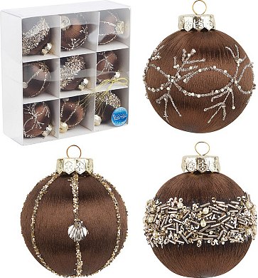 Набор шаров новогодних Волшебная страна SYQB-0124055 / 108512