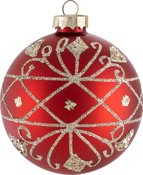 Шар новогодний Волшебная страна Фейерверк / 108538 - фото