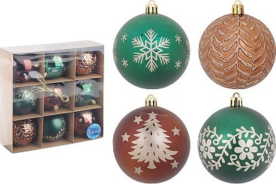 Набор шаров новогодних Волшебная страна SYQB-0124313 / 108536