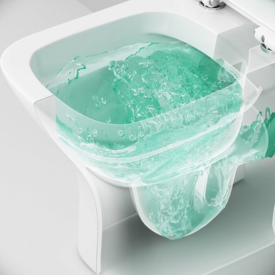 Унитаз напольный AM.PM Gem / C908601SC