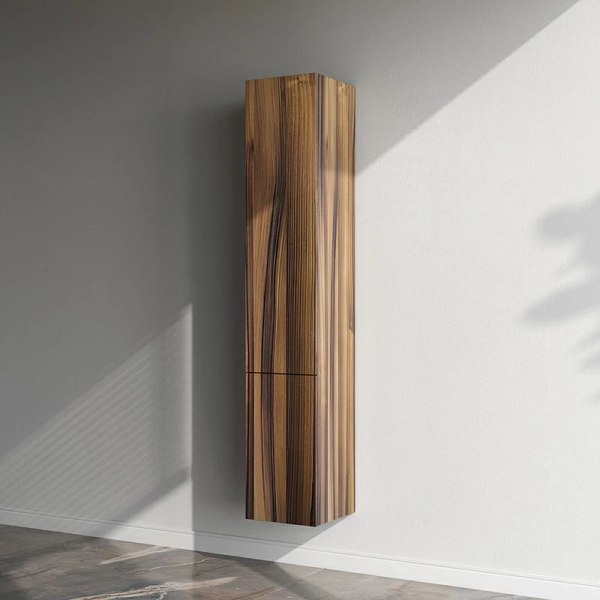 Шкаф-пенал для ванной AM.PM Gem M90CHL0306HF (левый, ореховый)