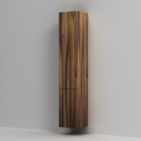 Шкаф-пенал для ванной AM.PM Gem M90CHL0306HF (левый, ореховый)