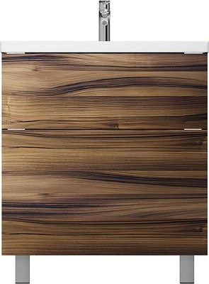 Тумба под умывальник AM.PM Gem M90FSX0752HF (ореховый) - фото