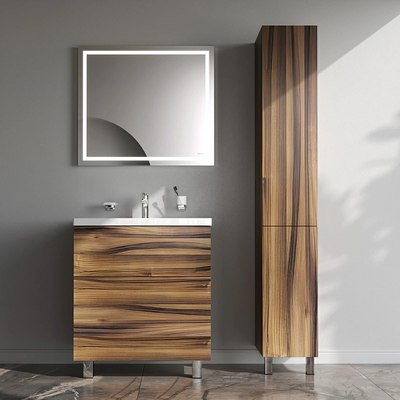 Тумба под умывальник AM.PM Gem M90FSX0752HF (ореховый)