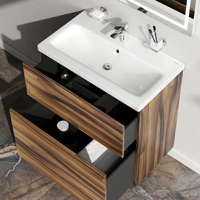 Тумба под умывальник AM.PM Gem M90FSX0752HF (ореховый)