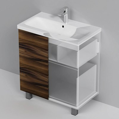 Тумба под умывальник AM.PM Gem M90FSX0752HF (ореховый)
