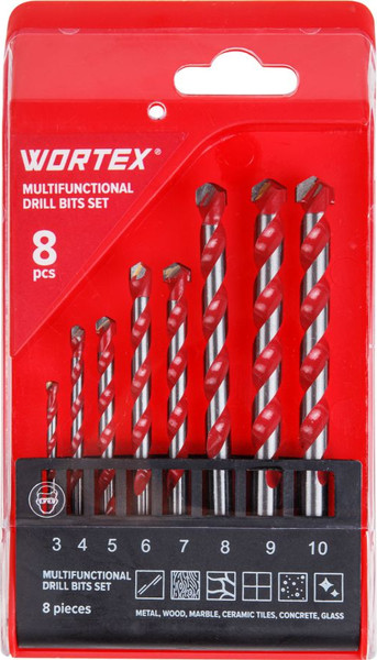Набор сверл Wortex 1335679