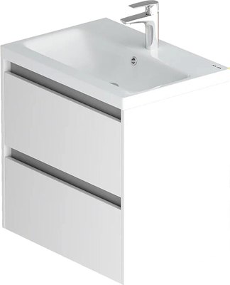 Тумба с умывальником AM.PM Pulse M91-FHX0602-WCC0602WG - фото