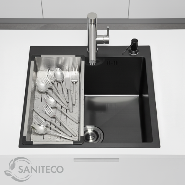 Мойка кухонная Saniteco 5060 PVD