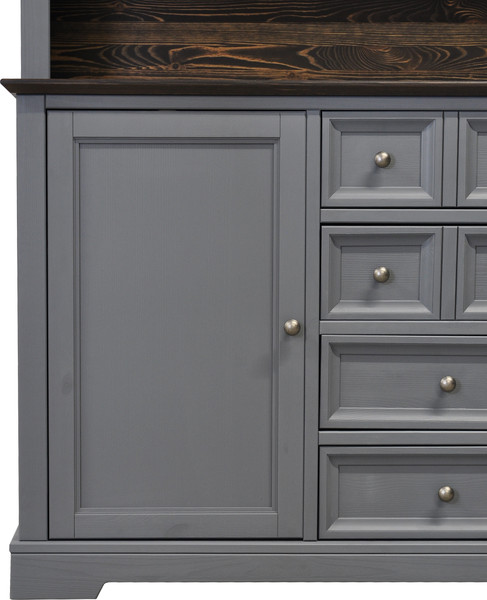 Шкаф с витриной Dipriz Lakeview Д.98026