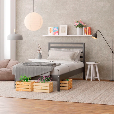 Односпальная кровать Dipriz Tarva 90x200 / Д.80018.2