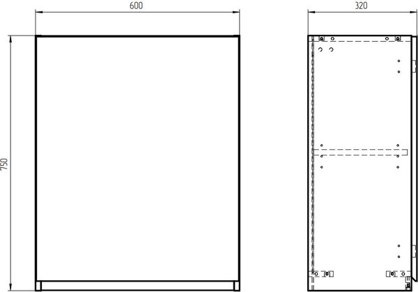 Шкаф навесной для кухни Dipriz Д.73054.1