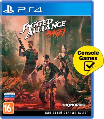 Игра для игровой консоли PlayStation 4 Jagged Alliance: Rage! - фото