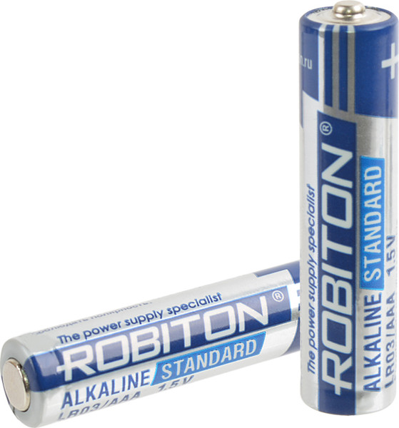 Комплект батареек Robiton Standard LR03 BL10 / БЛ14284