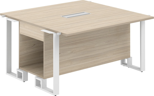 Стол для переговоров Norden 140x140x75 / SP.0104.AR.AR.WH - фото