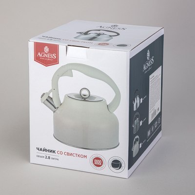 Чайник со свистком Agness 916-420
