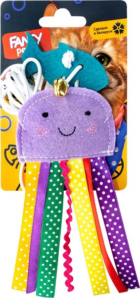 Игрушка для кошек Fancy Pets Дразнилка на резинке / FPS32 - фото