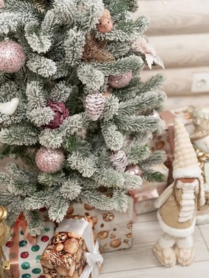 Ель искусственная National Tree Company Сказка заснеженная / СК/ЗСН-130 (130см)