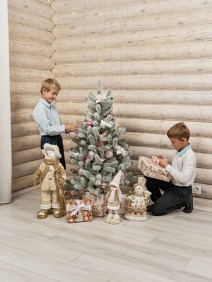 Ель искусственная National Tree Company Сказка заснеженная / СК/ЗСН-130 (130см)