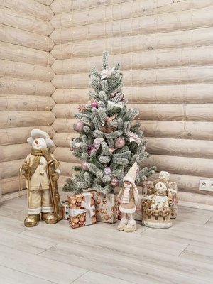 Ель искусственная National Tree Company Сказка заснеженная / СК/ЗСН-130 (130см)