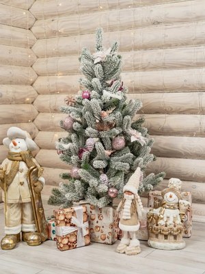 Ель искусственная National Tree Company Сказка заснеженная / СК/ЗСН-130 (130см)