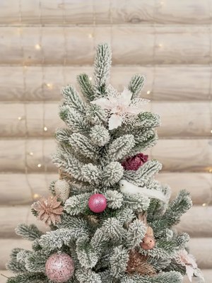 Ель искусственная National Tree Company Сказка заснеженная / СК/ЗСН-130 (130см)