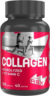 Коллаген ProteinRex Капсулированный пептидный с витамином С - фото