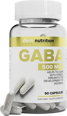 Комплексная пищевая добавка Atech Nutrition GABA 620мг - фото