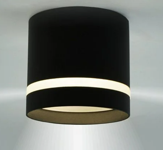 Точечный светильник Estares Gusta 1xGX53-82x70-BLACK-220-IP20 - фото